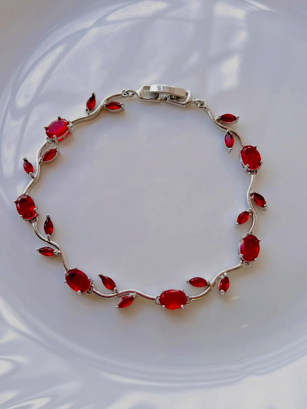 Red Tulip Bracelet