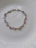 Ruby Rose Pink Tulip Bracelet