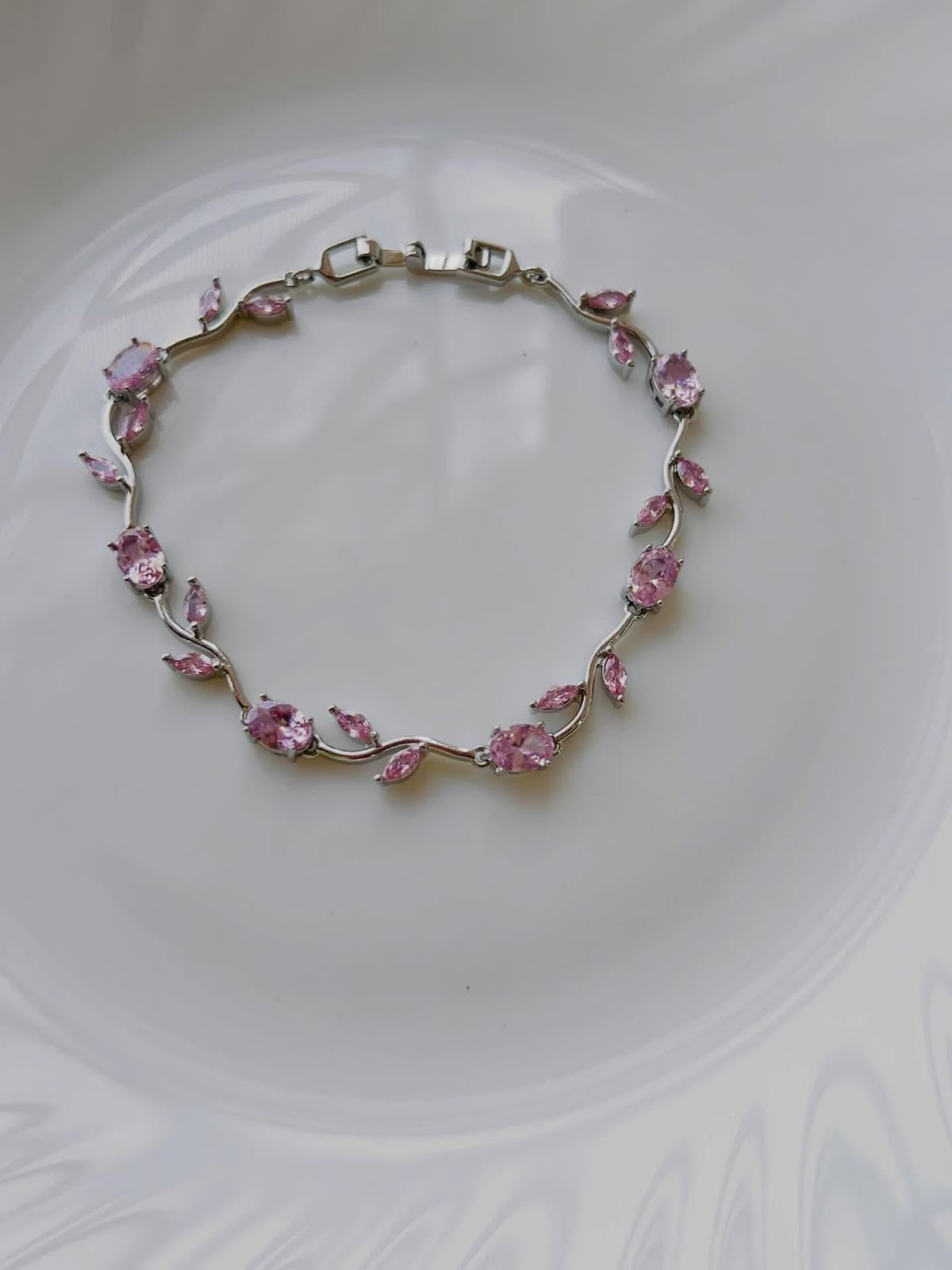 Ruby Rose Pink Tulip Bracelet